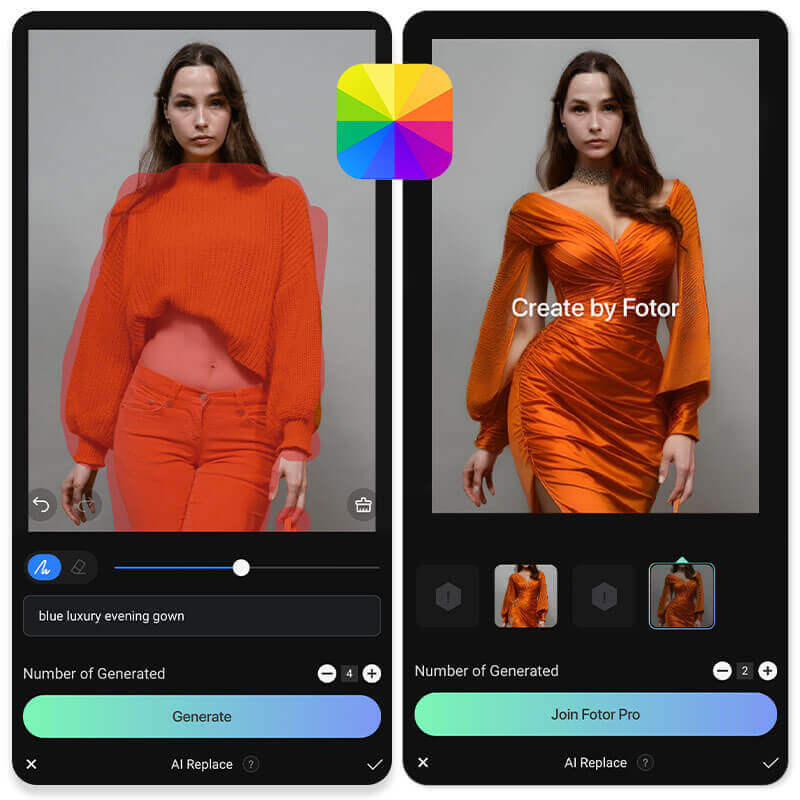 aplicativo picsart para trocar roupa