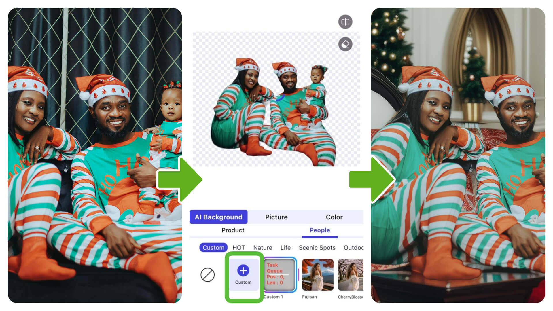 Come Aggiungere Sfondi Natalizi alle Foto Con il Miglior Generatore di Immagini AI Come Aggiungere Sfondi Natalizi alle Foto Con il Miglior Generatore di Immagini AI