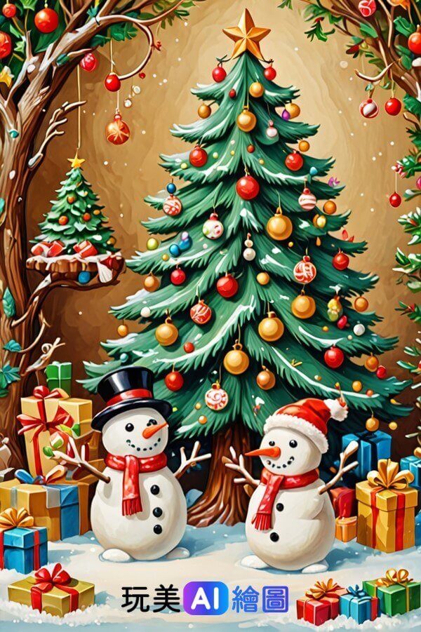 溫馨聖誕快樂圖