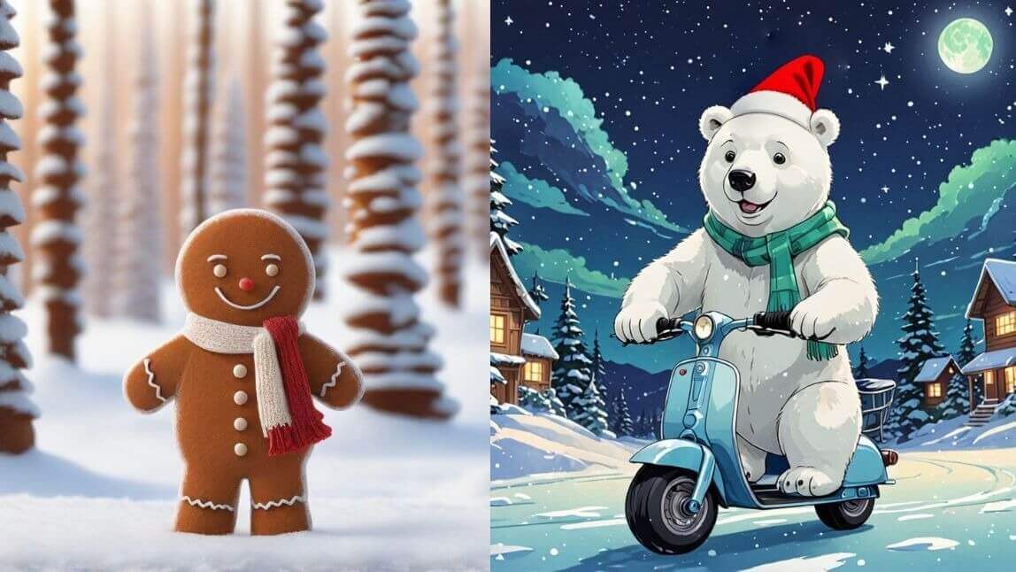 聖誕節快樂手繪圖案、可愛聖誕節圖片素材免費下載