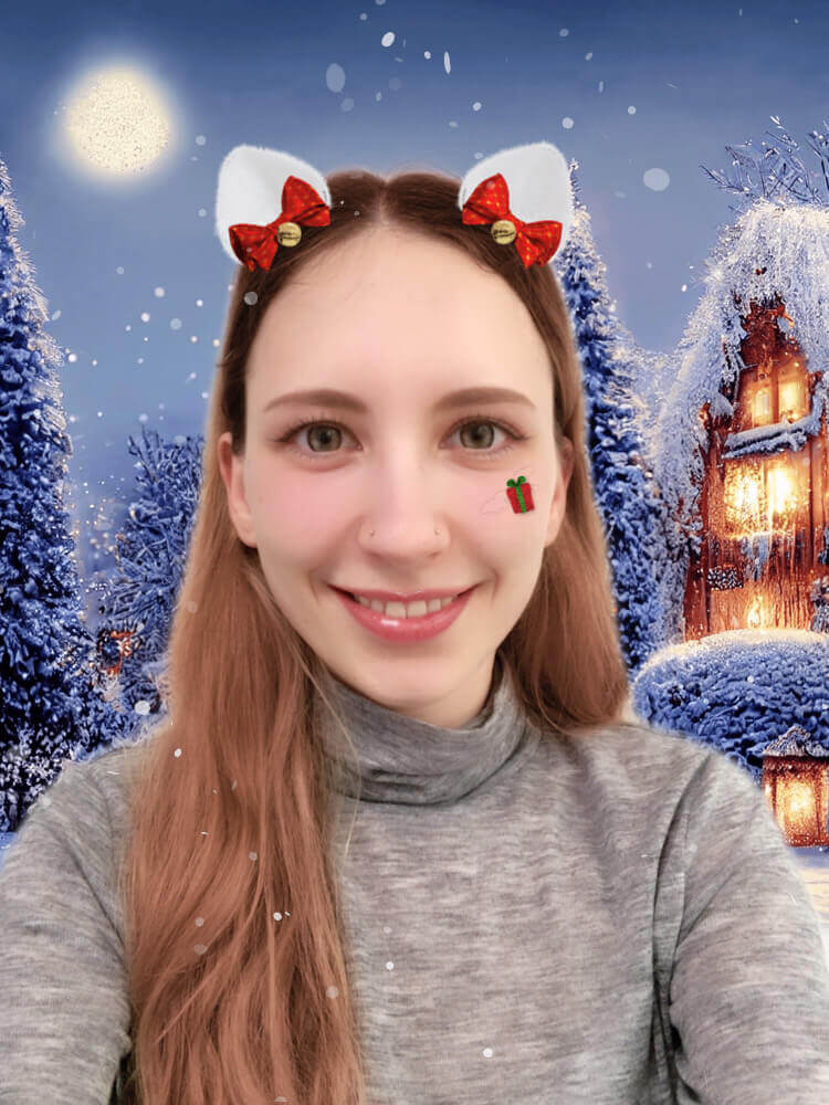 Filtri Natalizi ed Effetti Natalizi: Filtro Orso Polare Simpatico Filtri Natalizi ed Effetti Natalizi: Filtro Orso Polare Simpatico