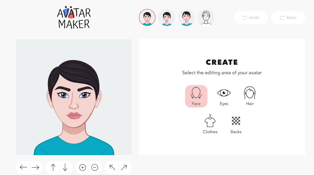 Avatar en ligne style Bitmoji