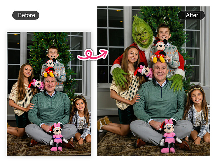 Add Grinch to Your Photo