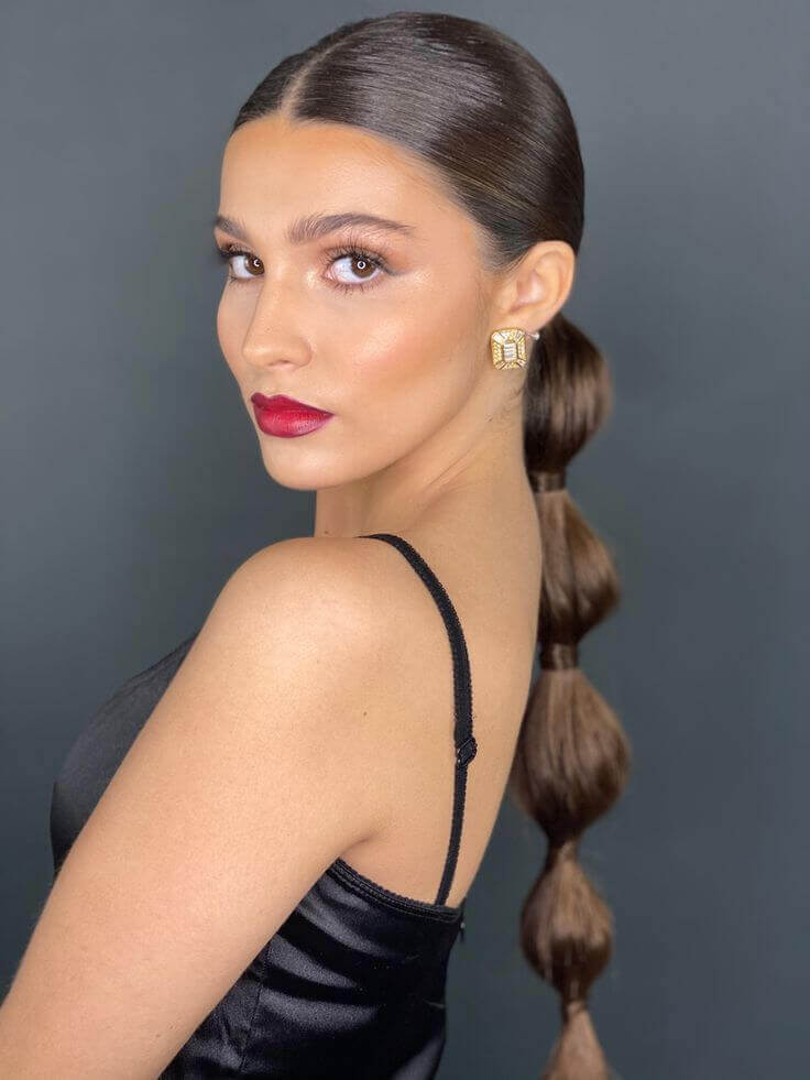 Coiffure Nouvel An : coiffure soirée