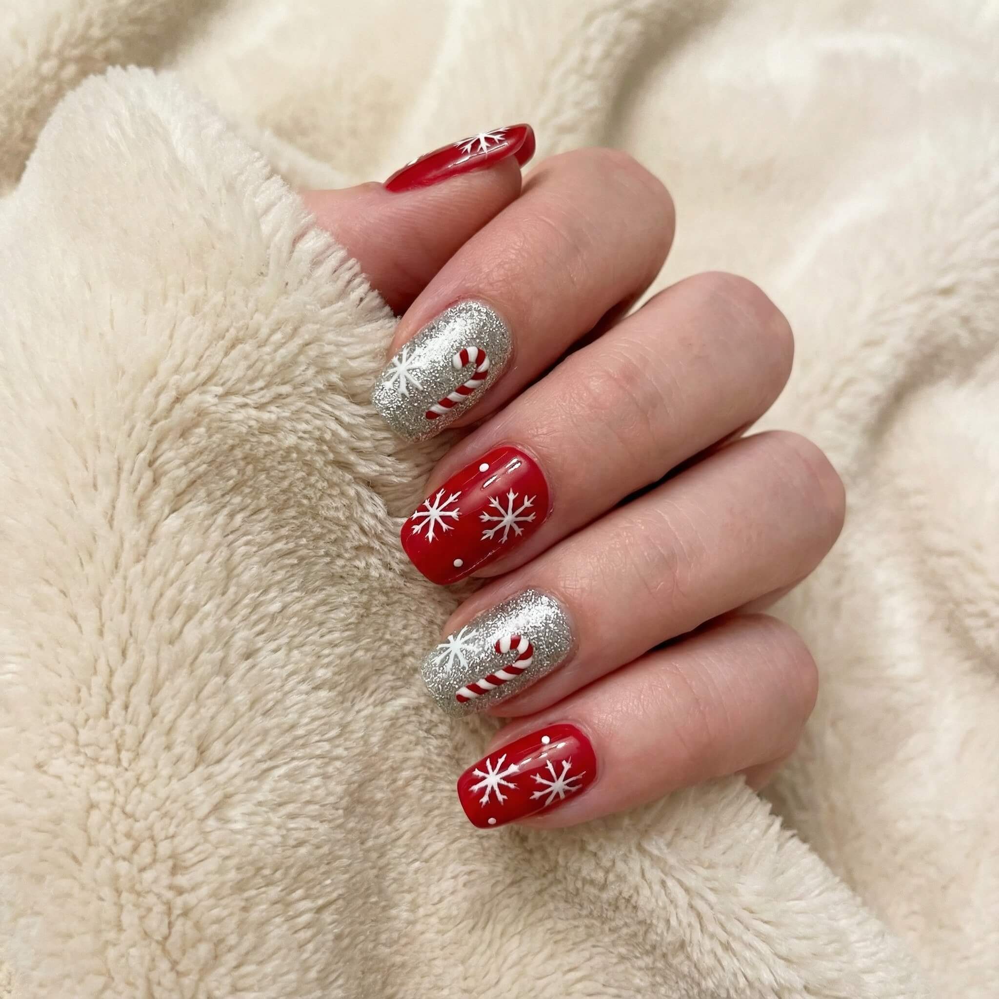 Nail art noel