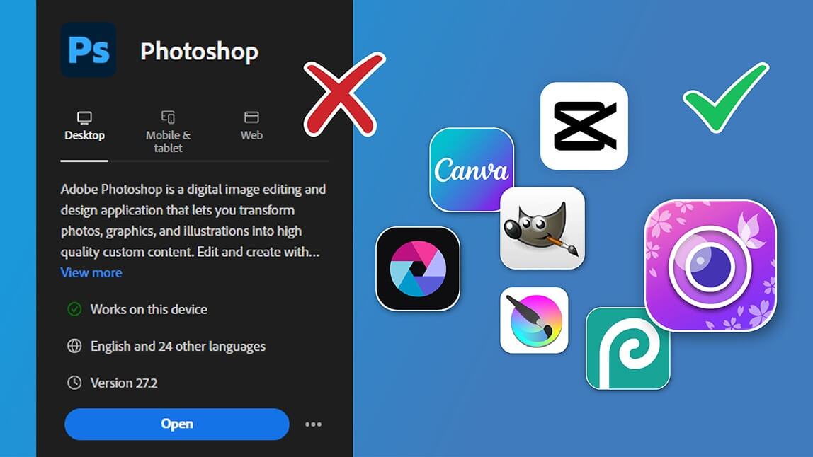 I tested 6 Photoshop Alternatives in 2026 and This Is My Pick