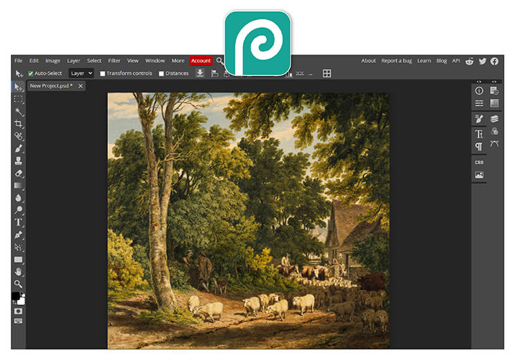 Photopea: Photoshop Alternative for Photoshop-Style