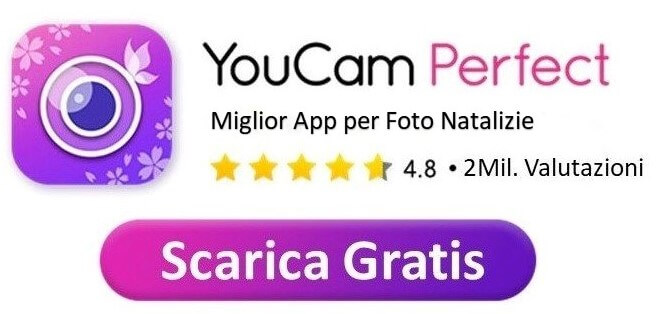 Miglior app per immagini natalizie: YouCam Perfect