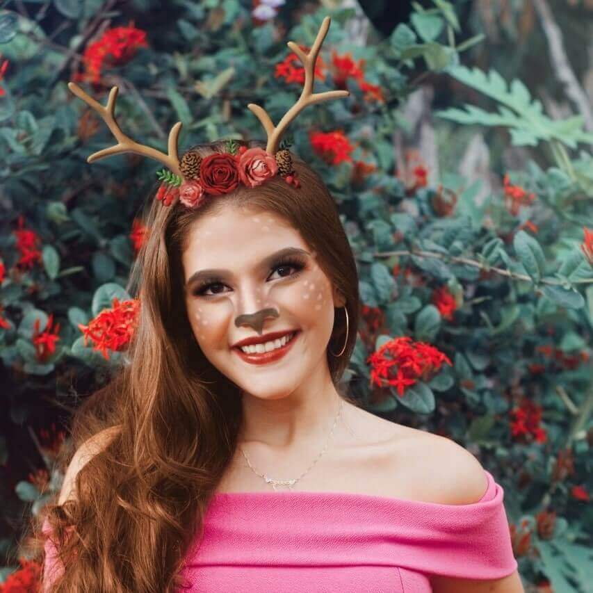 Maquillaje navideño