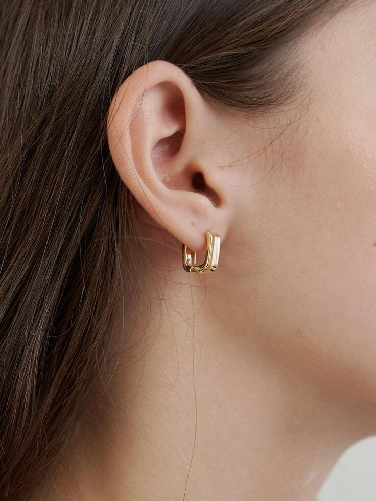 Square or Rectangular Earrings Square or Rectangular Earrings