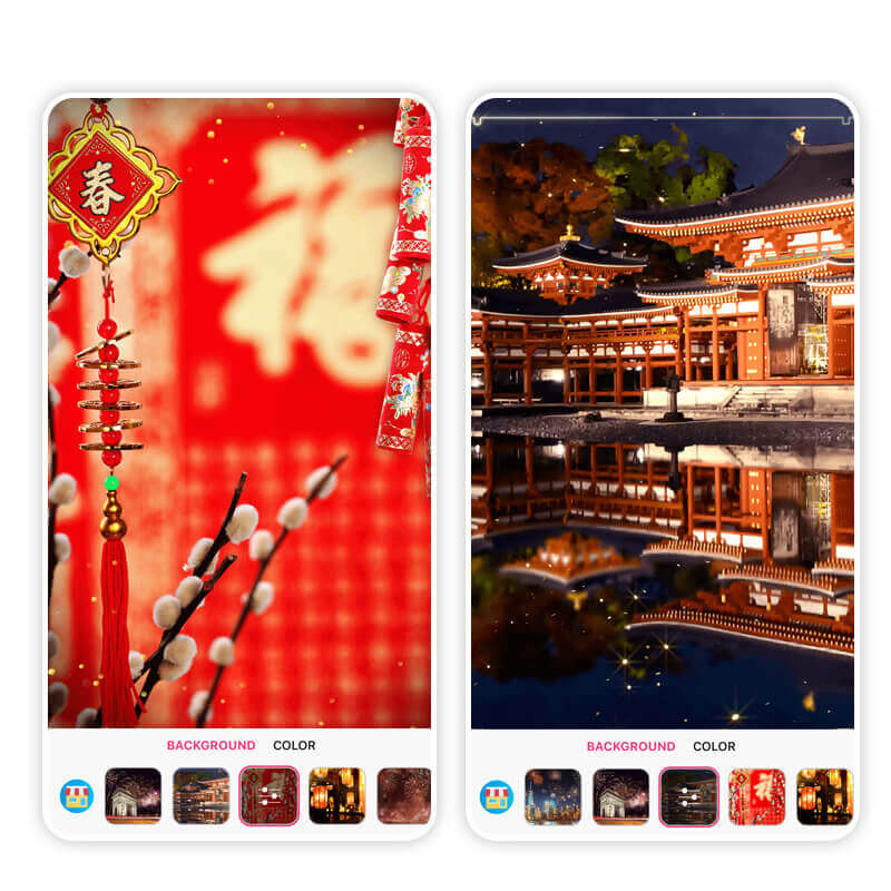 Try beautiful Lunar New Year photo backgrounds for the perfect festive vibe.