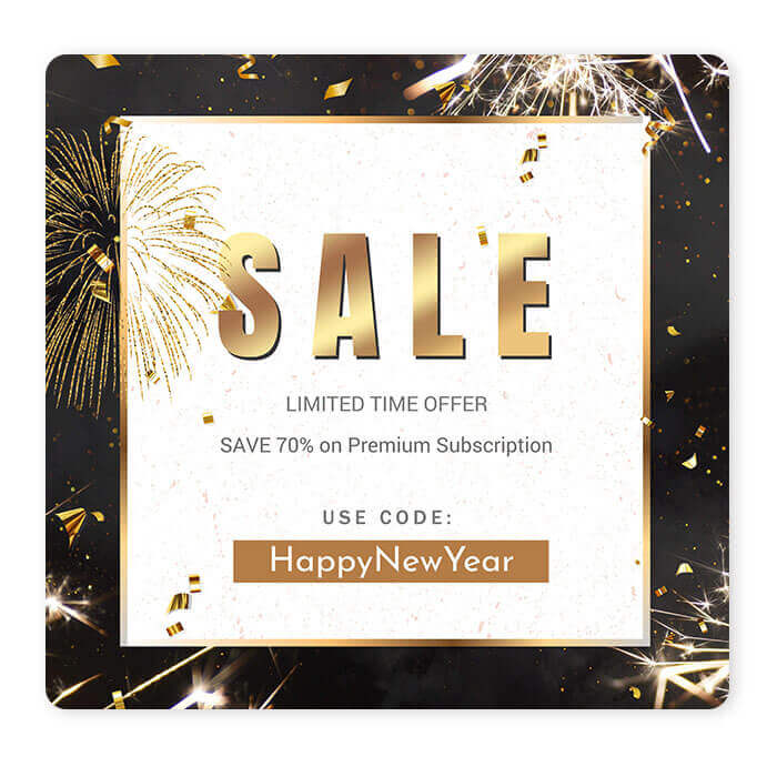 New Year Flier Template