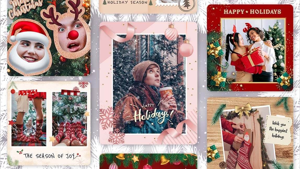 Weihnachtscollage erstellen: Ideen & kostenlose Vorlagen (2025)