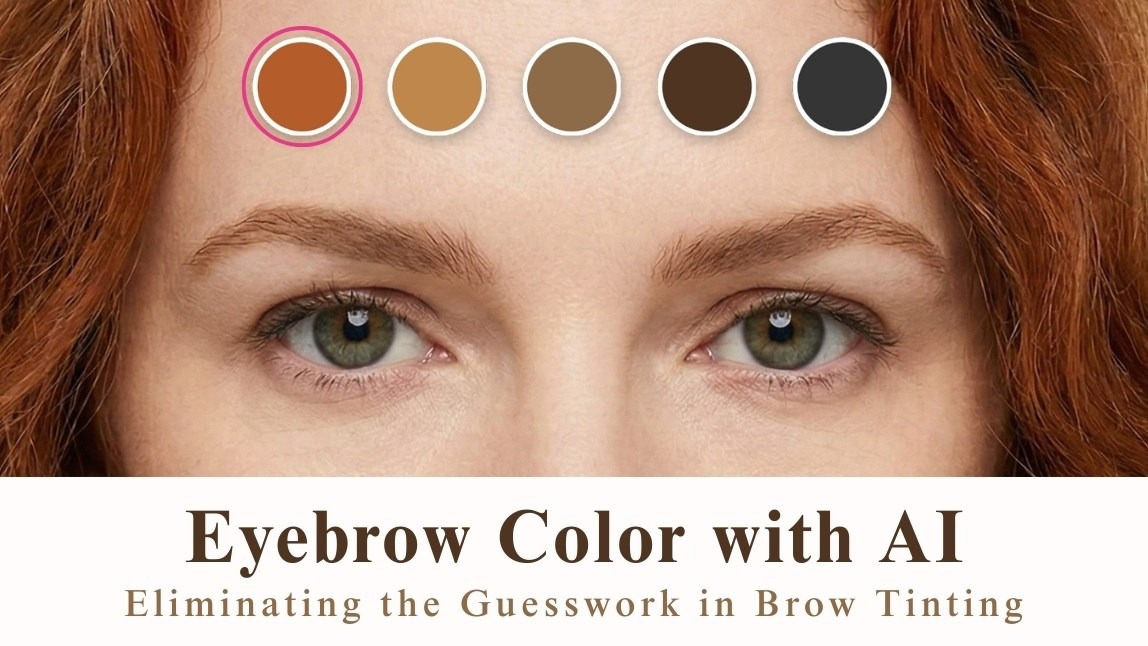 Eyebrow Color with AI: Eliminating the Guesswork in Brow Tinting