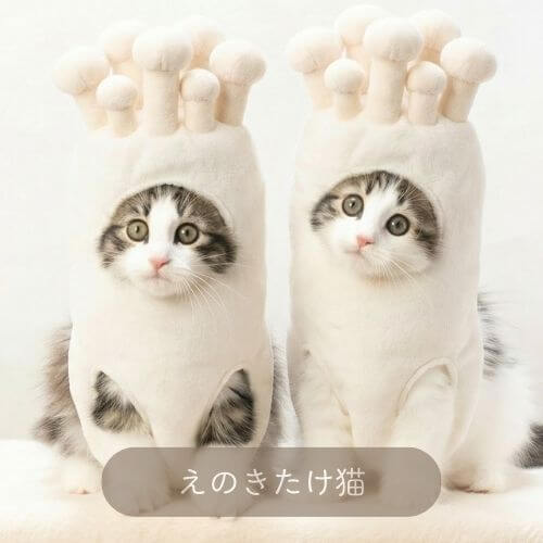 エノキタケ猫
