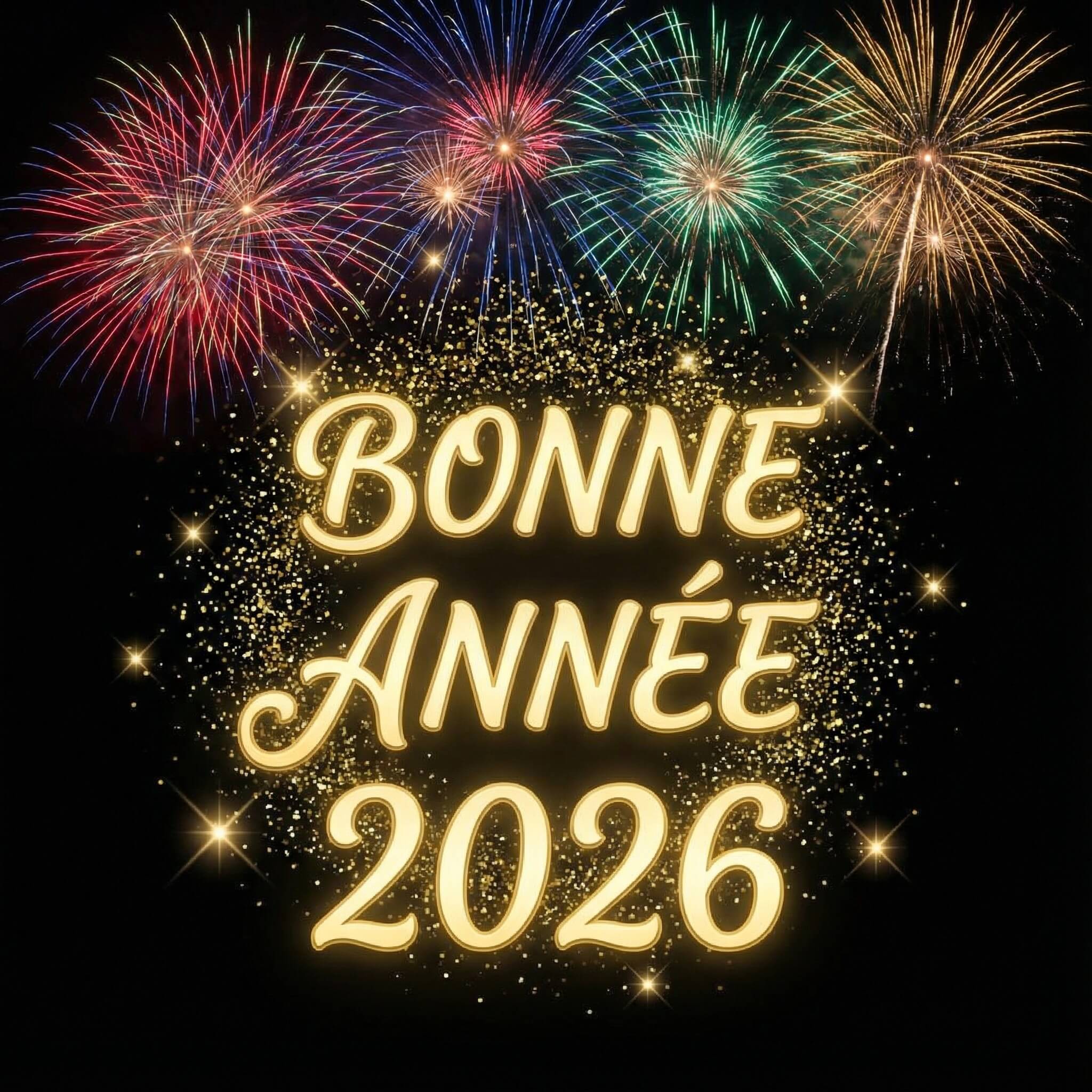 Images bonne année 2026