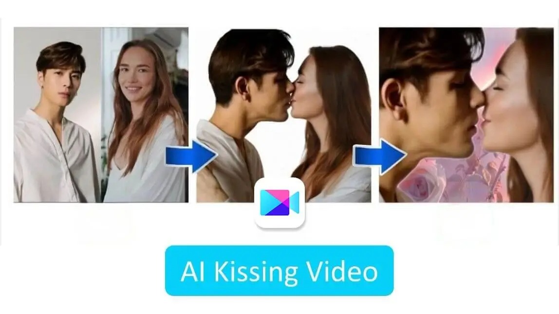 Hacer que dos fotos se besen