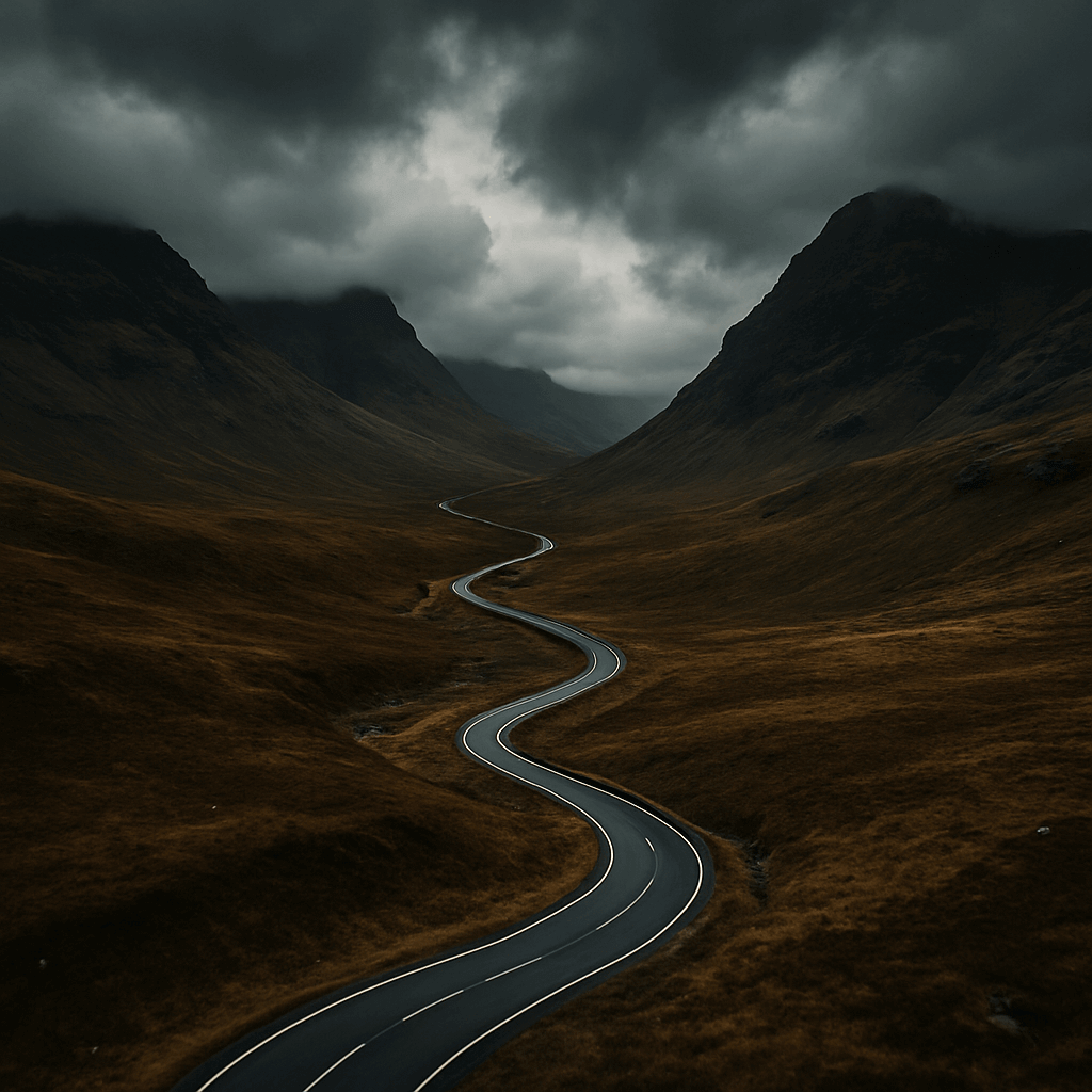 Drone Mountain Road Drone Mountain Road