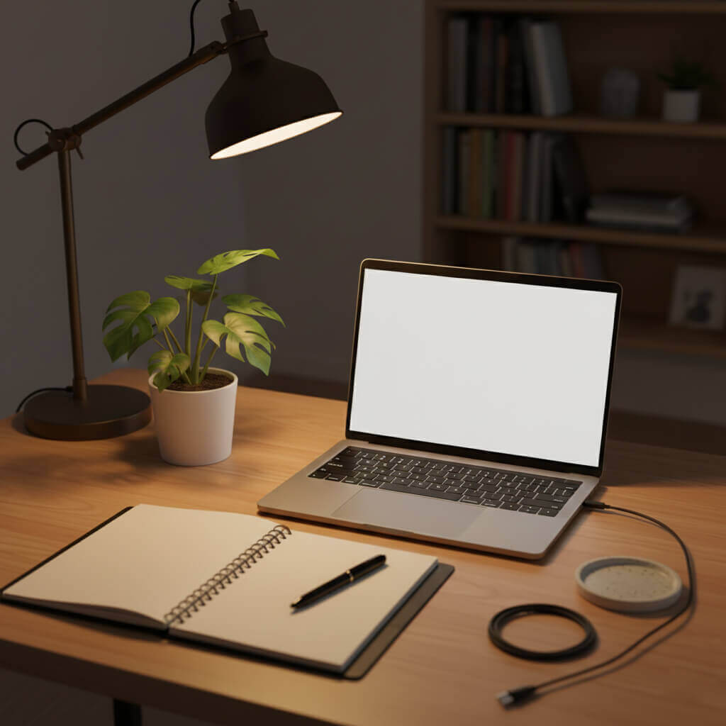 Aesthetic Productivity Desk Aesthetic Productivity Desk