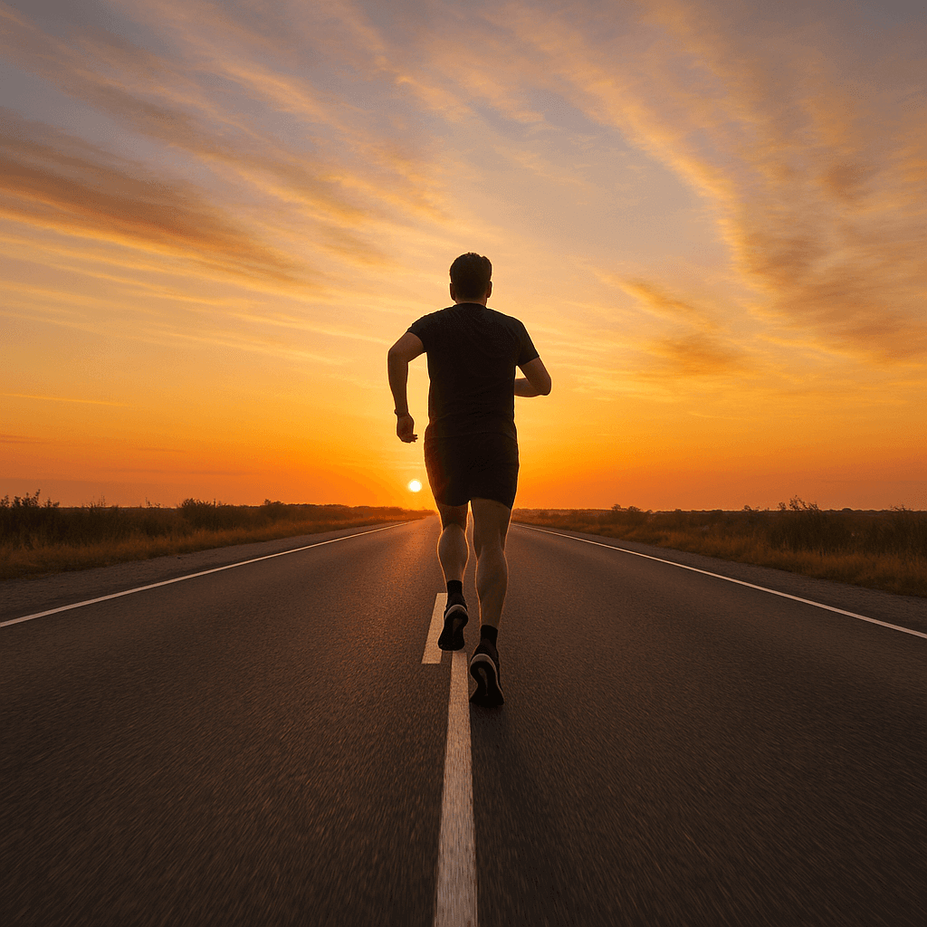 Sunrise Runner Motivation Sunrise Runner Motivation