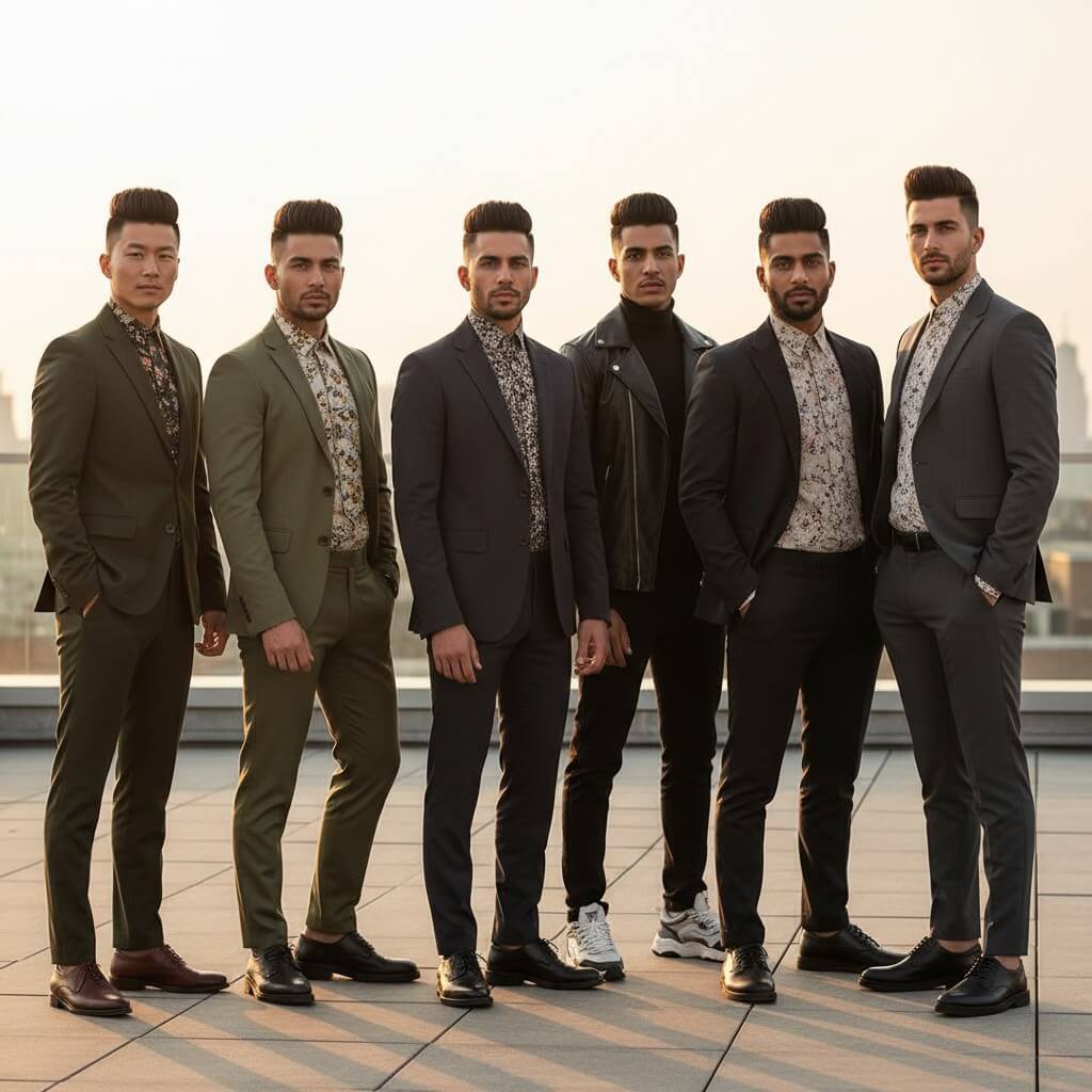 urban, fashionable, diverse