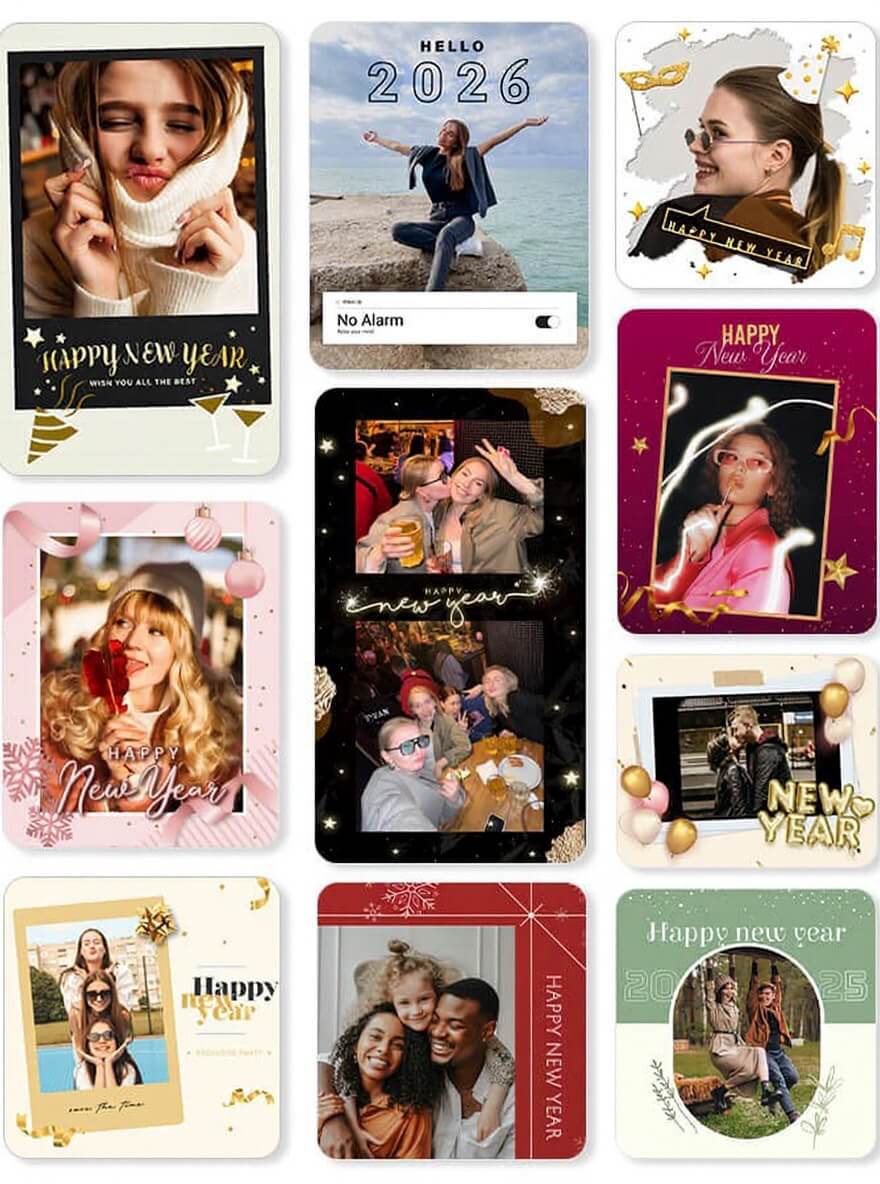 Start Your Happy New Year 2026 Photo Editing Now