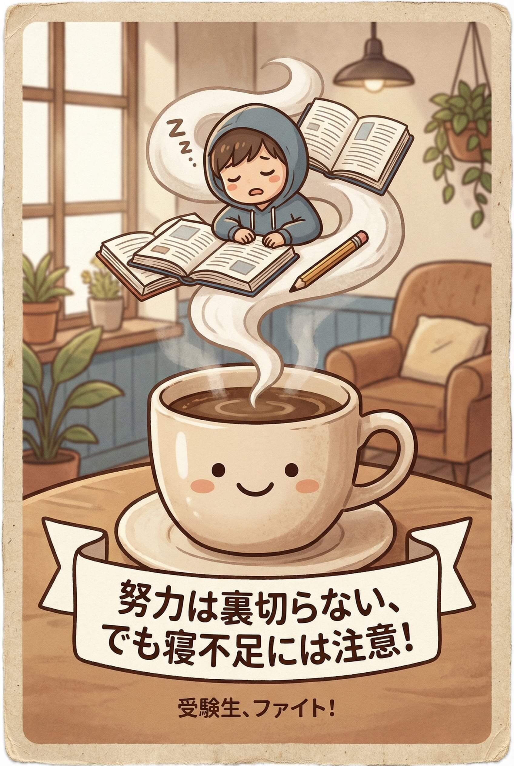 面白い受験応援メッセージカード