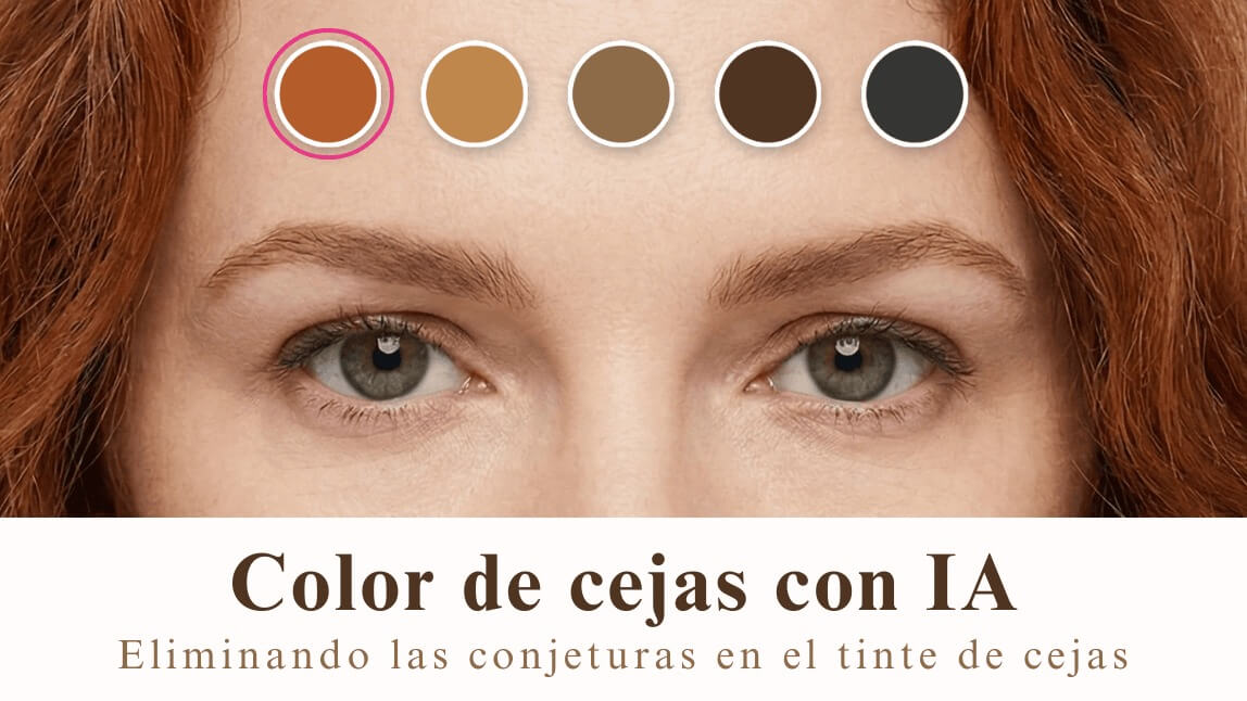 Color de cejas con IA: elimina las conjeturas en el tinte de cejas