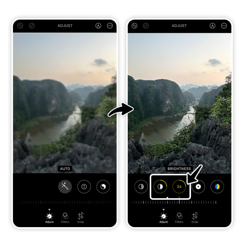 Make blurry picture clear