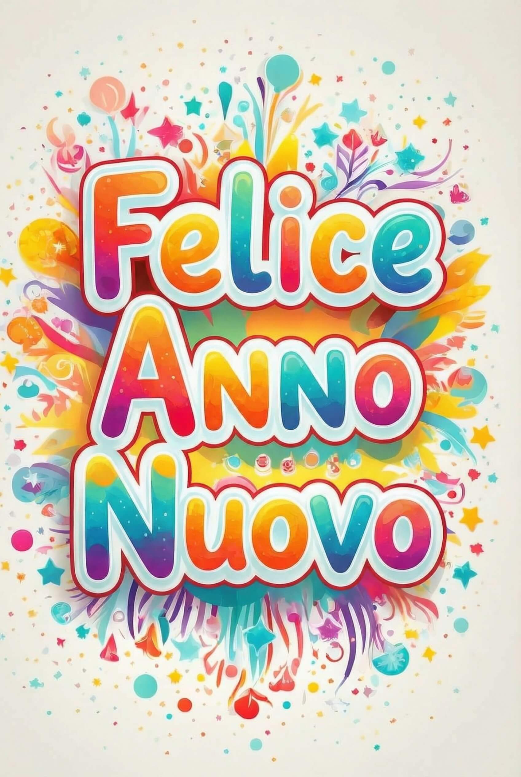 Idee per Creare Cartoline di Buon Anno e Biglietti di Auguri di Buon Anno GRATIS