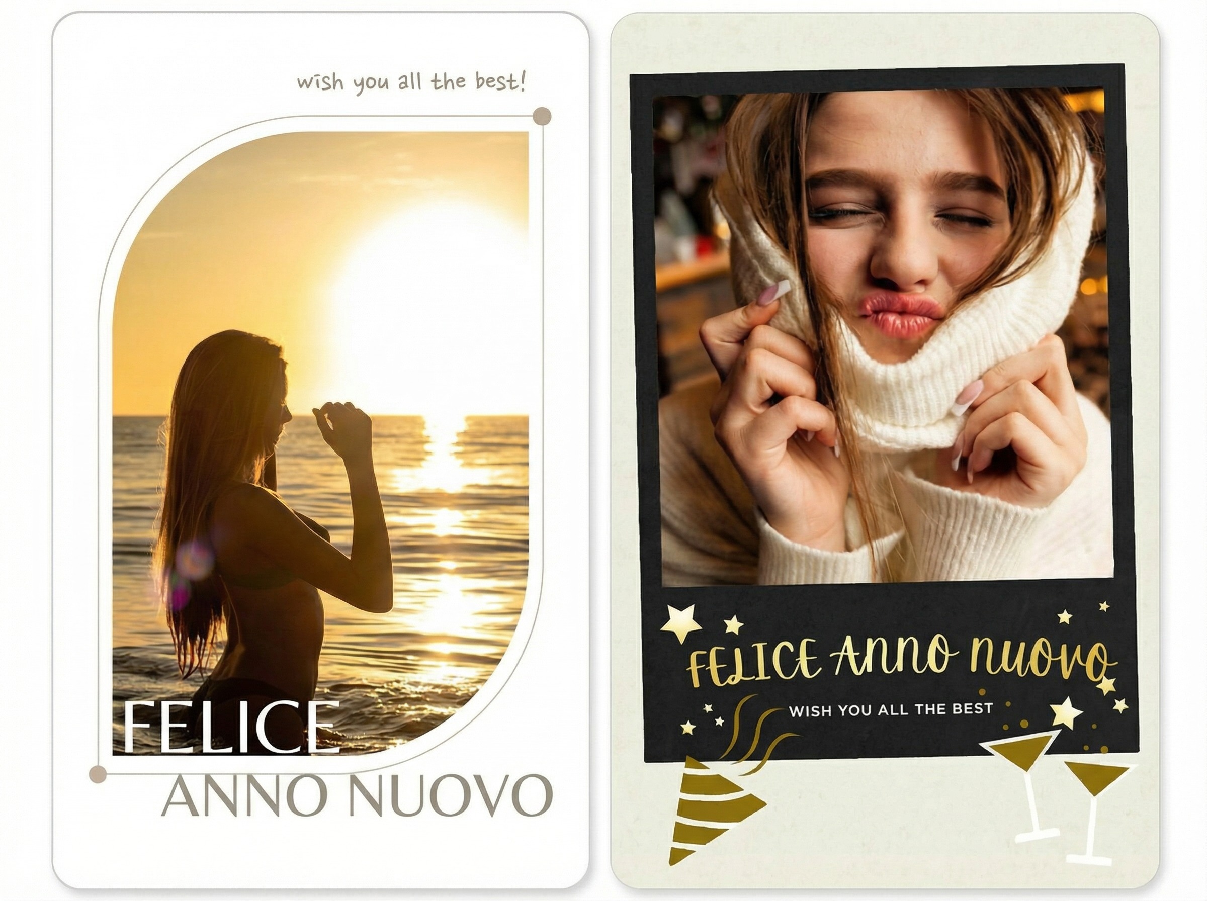 Cartoline di Buon Anno e Biglietti di Auguri di Buon Anno: Idee e Stili