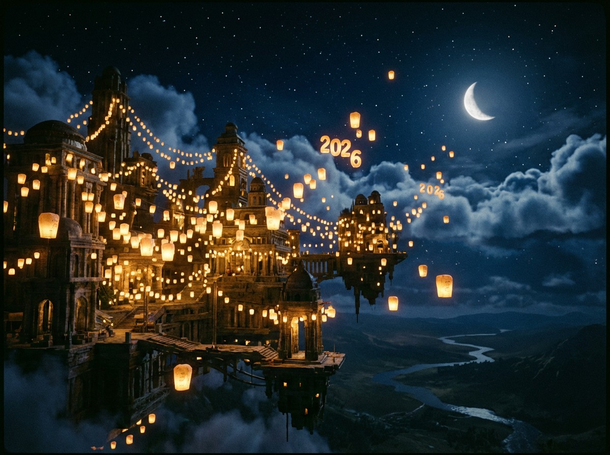 Try this prompt for your NYE 2026 Images.