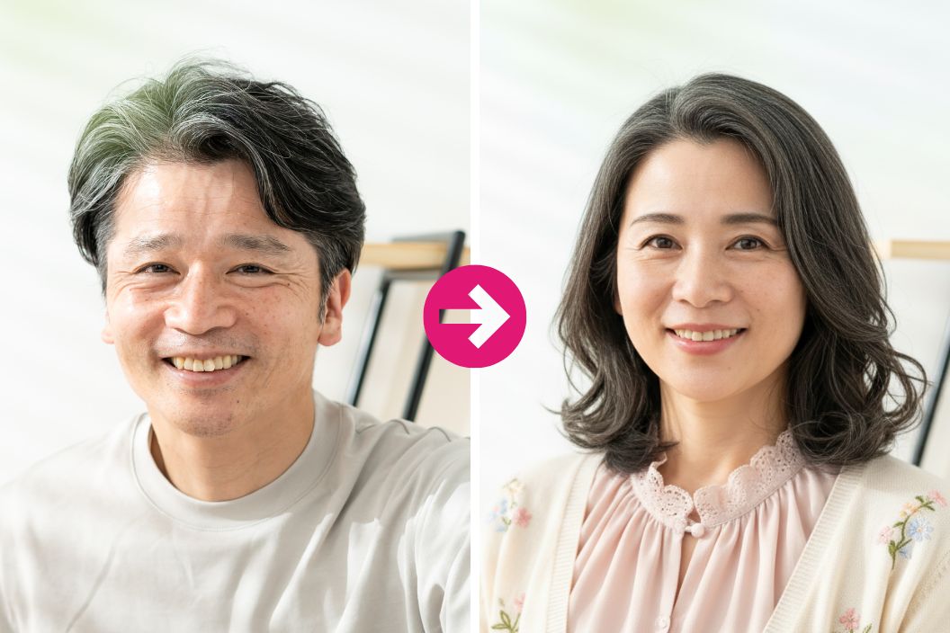 おじさん女性化① おじさん女性化①