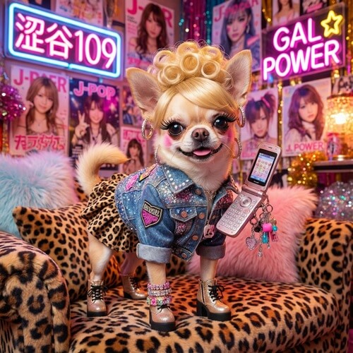 チワワ犬ギャル チワワ犬ギャル