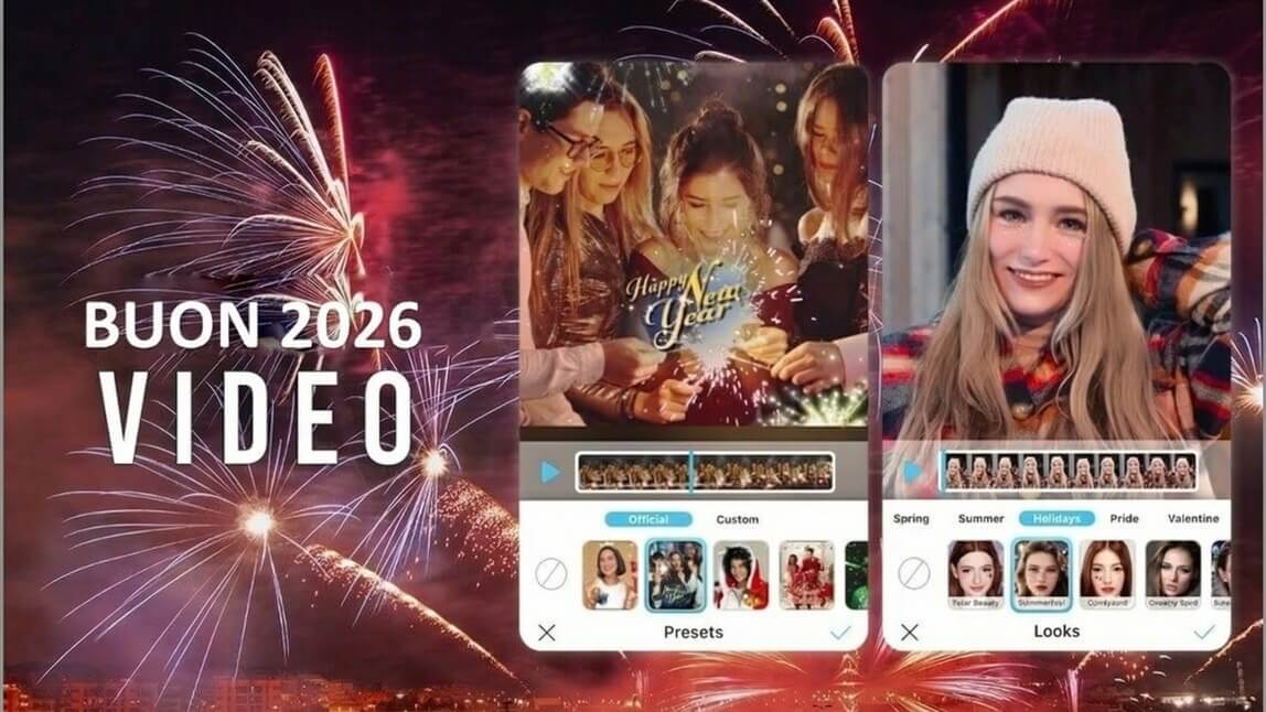 Make 2024 Happy New Year 2024 Video With the Best Video Maker App