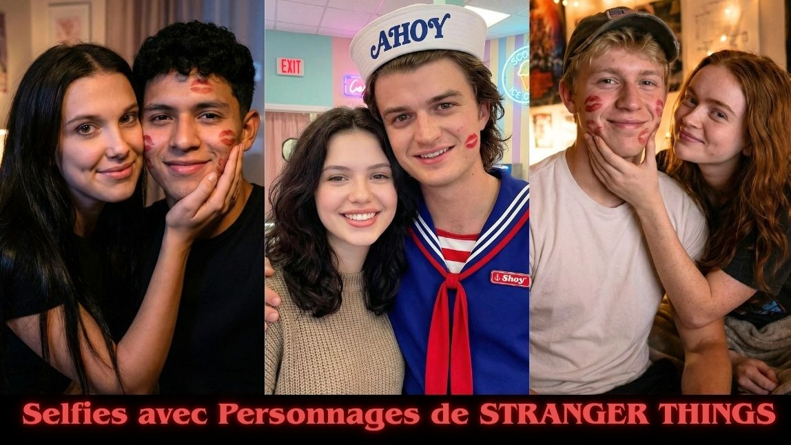 Stranger Things IA : comment faire des photos avec les personnages