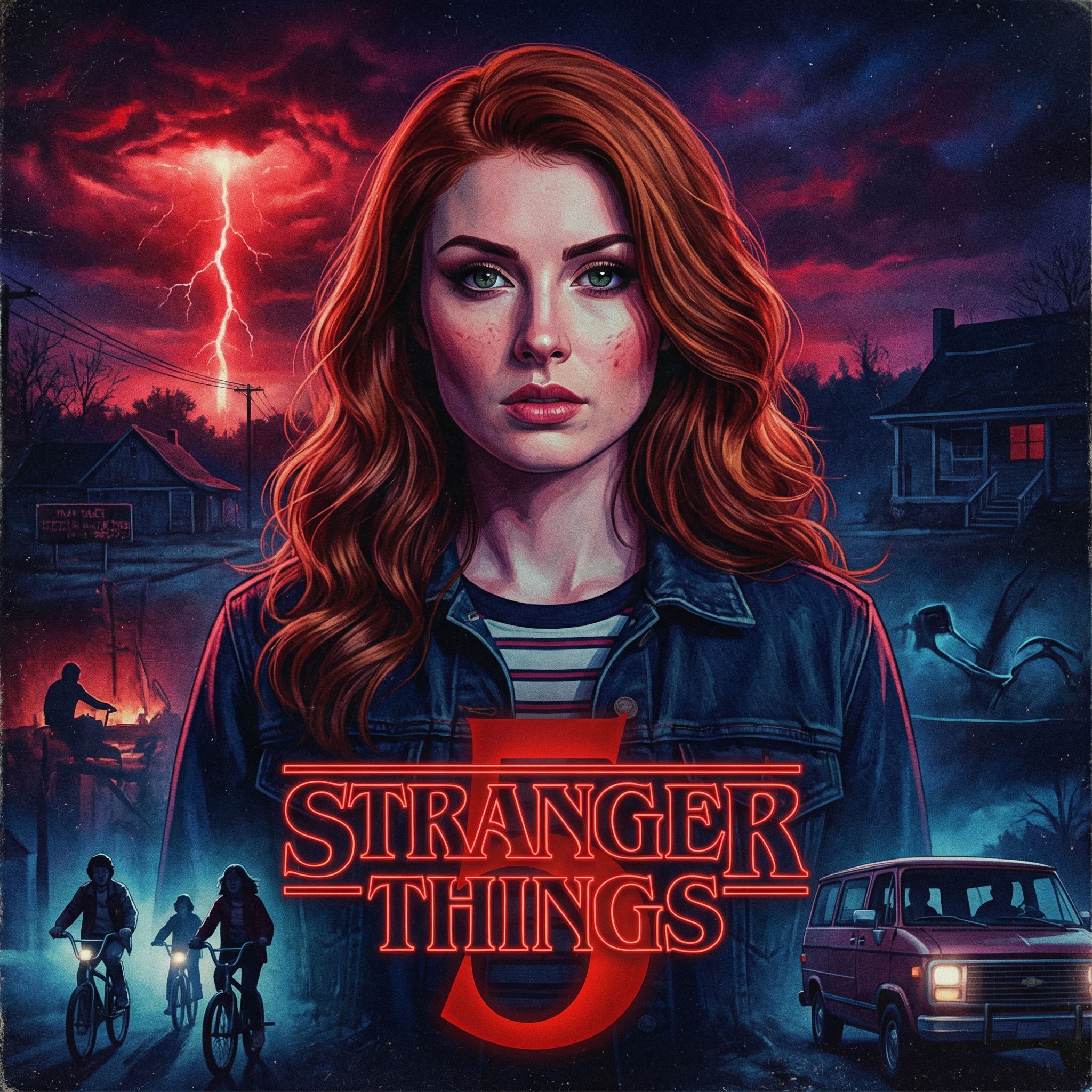 Stranger things IA : créer afficher stranger things personnalisée