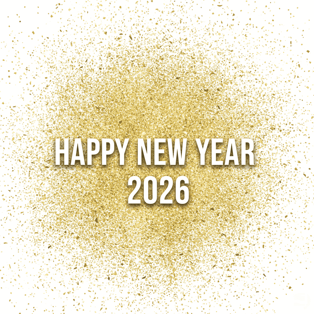 Golden Confetti Explosion