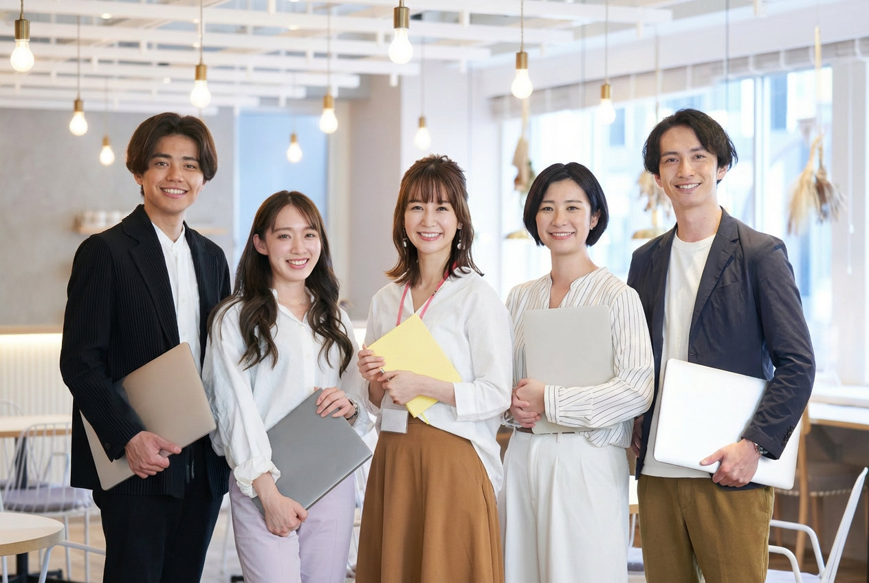 完成した集合写真