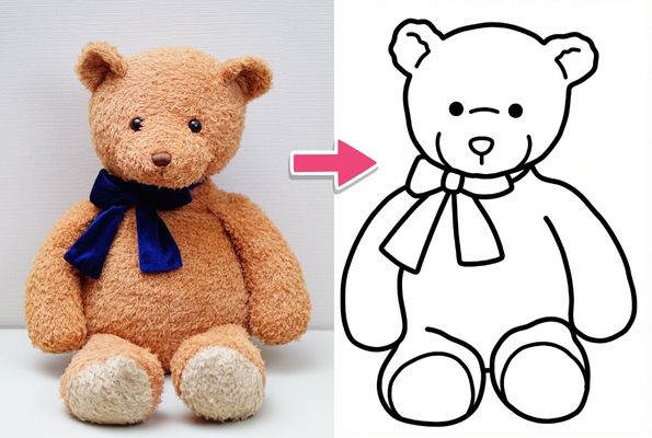 子供向けのぬりえ