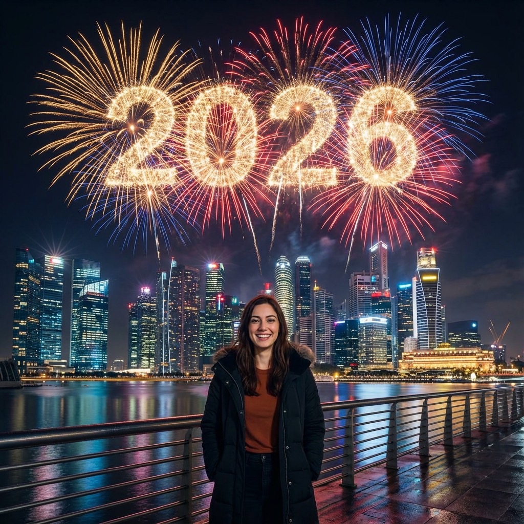 Festive Scenes New Year Prompts