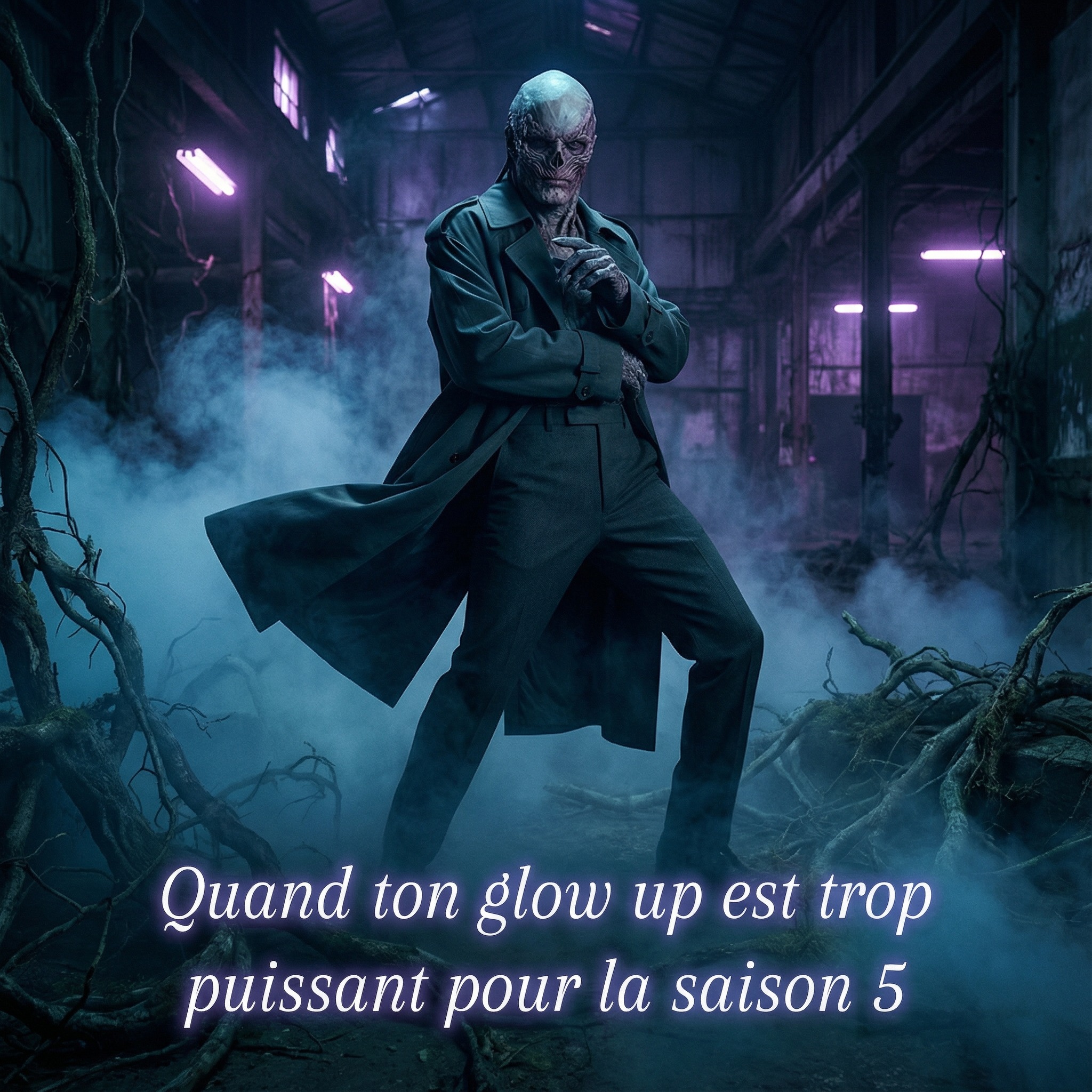 Meme stranger things Vecna glow up