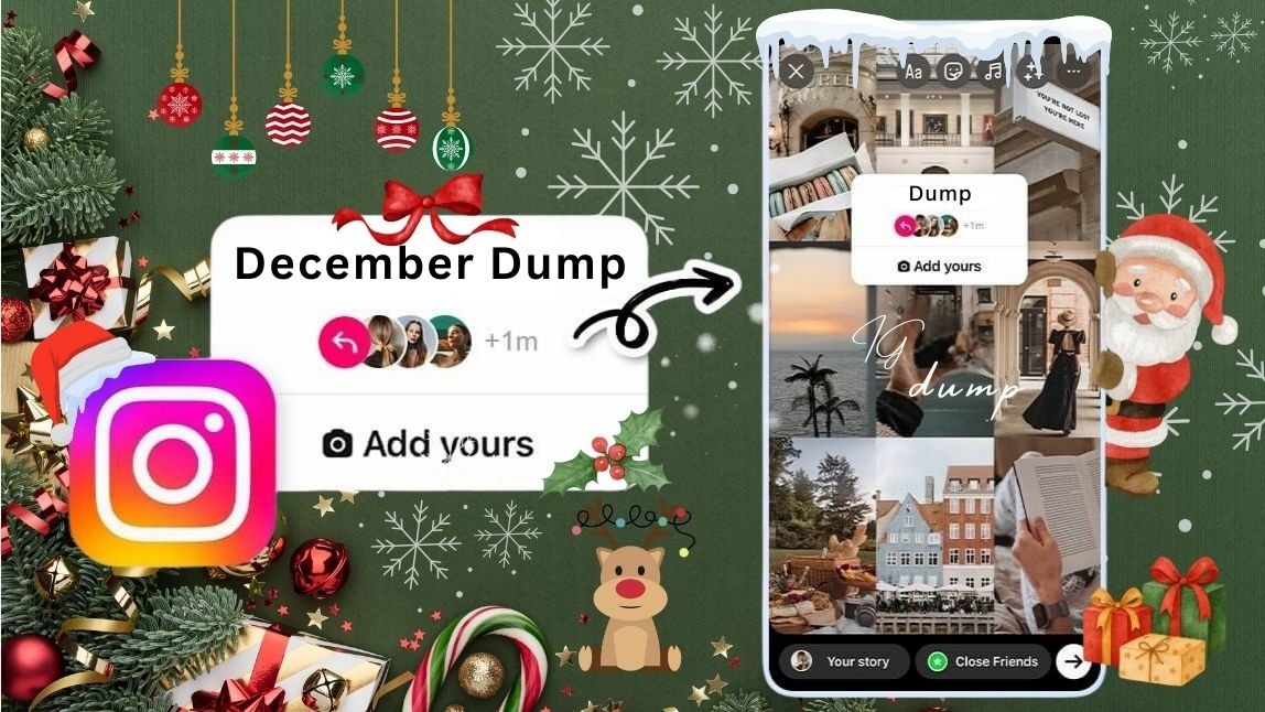 December Dump怎麼做?12月IG Photo Dump照片拼貼排版教學,3步驟告別2025!