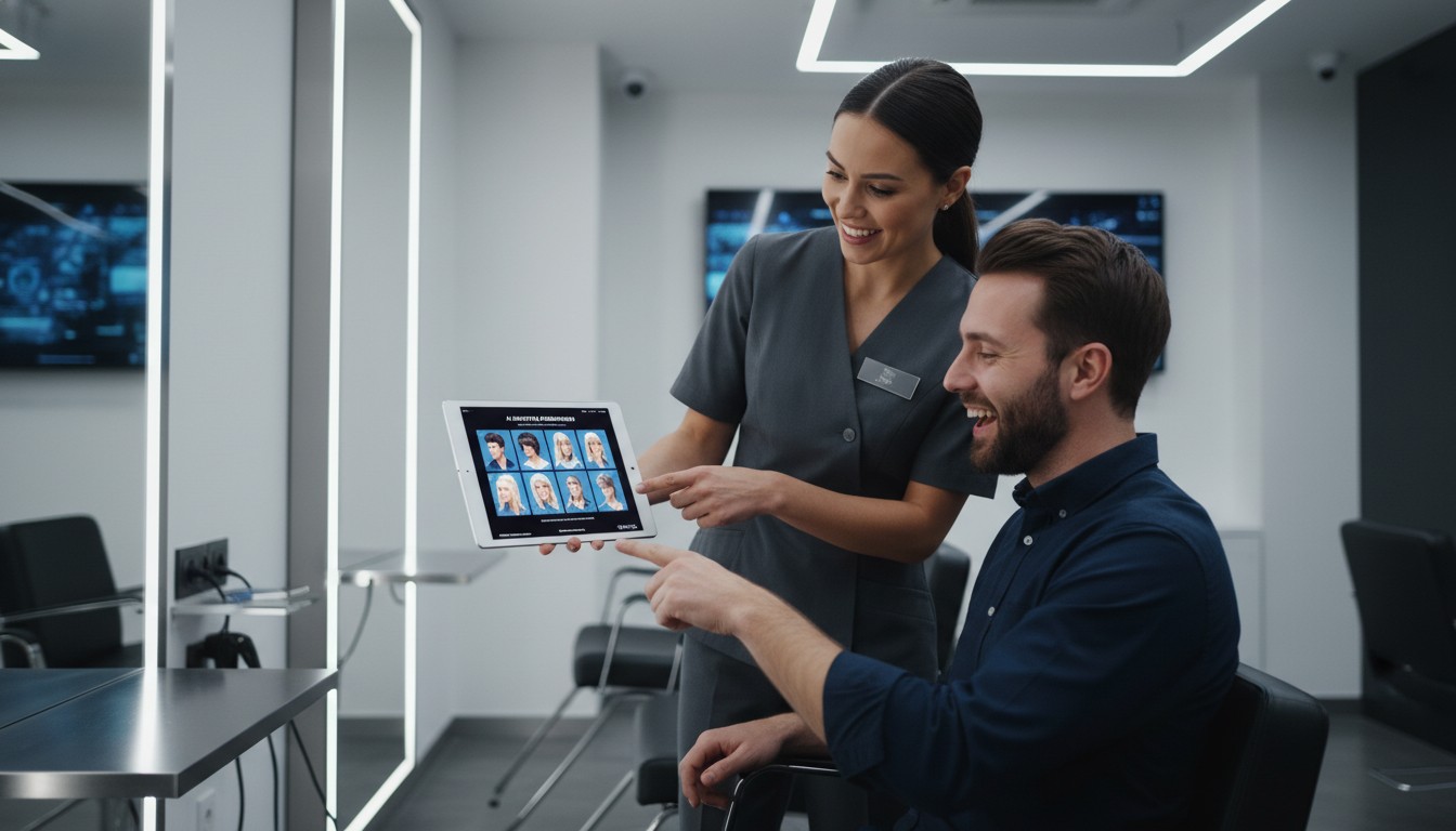 Salon Consultation Scenario