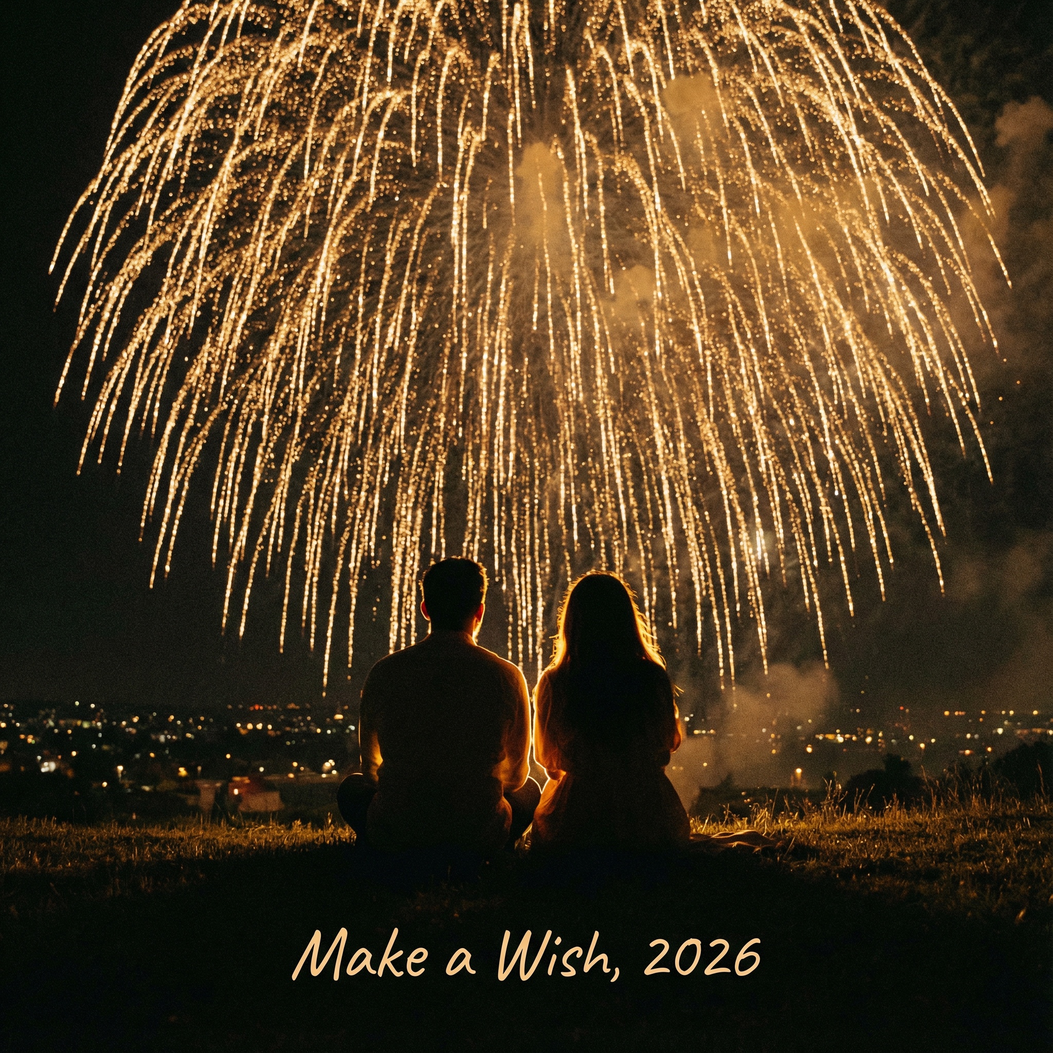 寫實浪漫煙火圖 跨年梗圖-元旦快樂圖案-元旦圖案