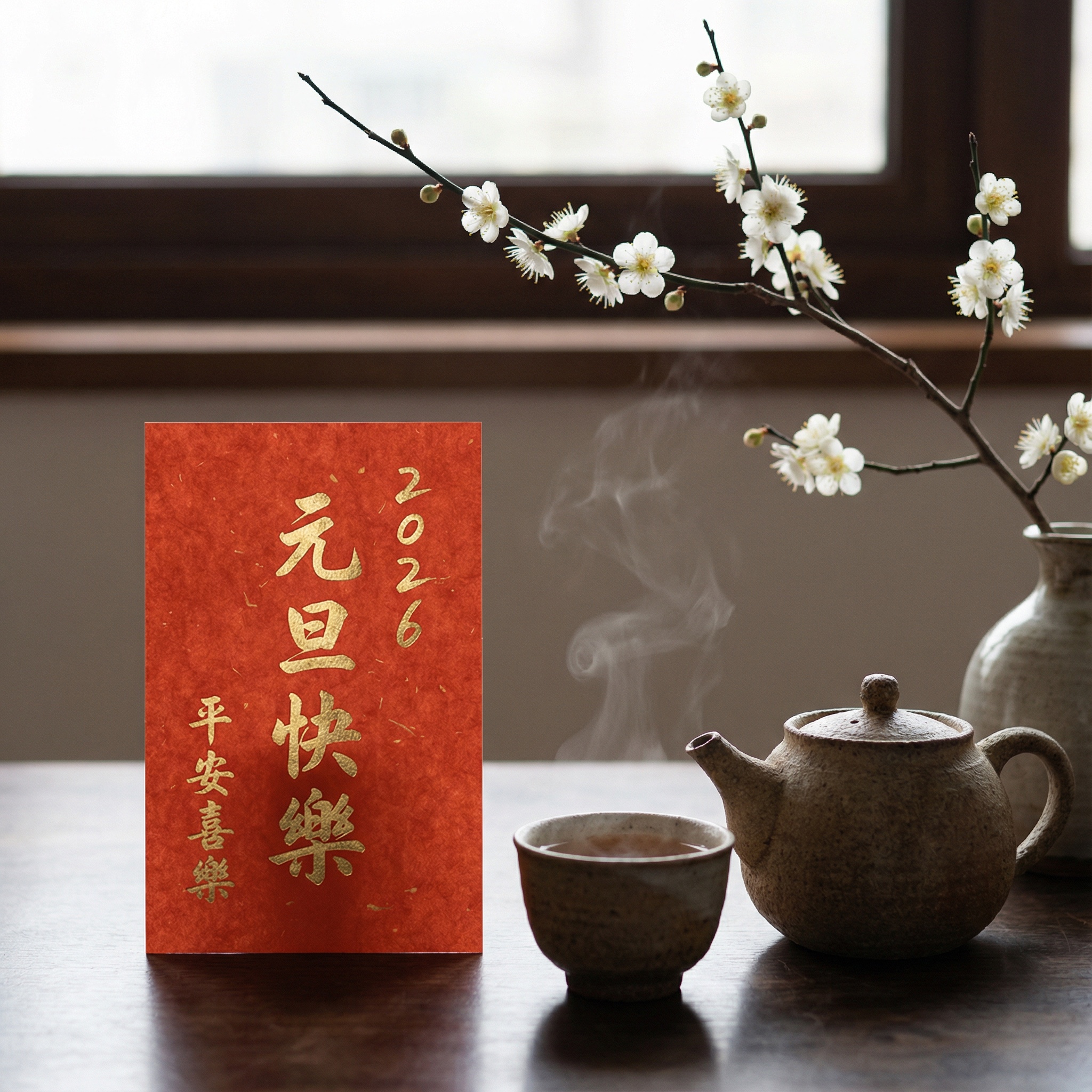 元旦祝福長輩圖 跨年梗圖-元旦快樂圖案-元旦圖案