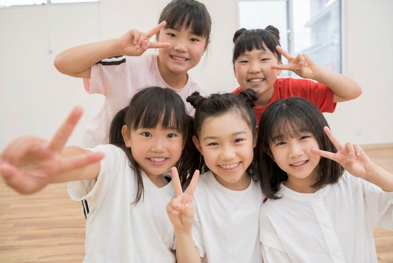 合成した集合写真