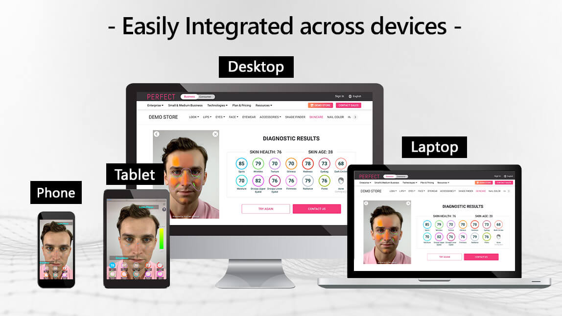 skin analysis integration