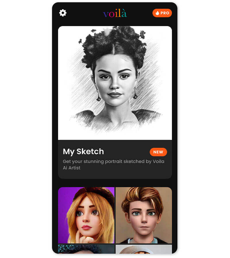 KI-Fotobearbeitung mit Voila