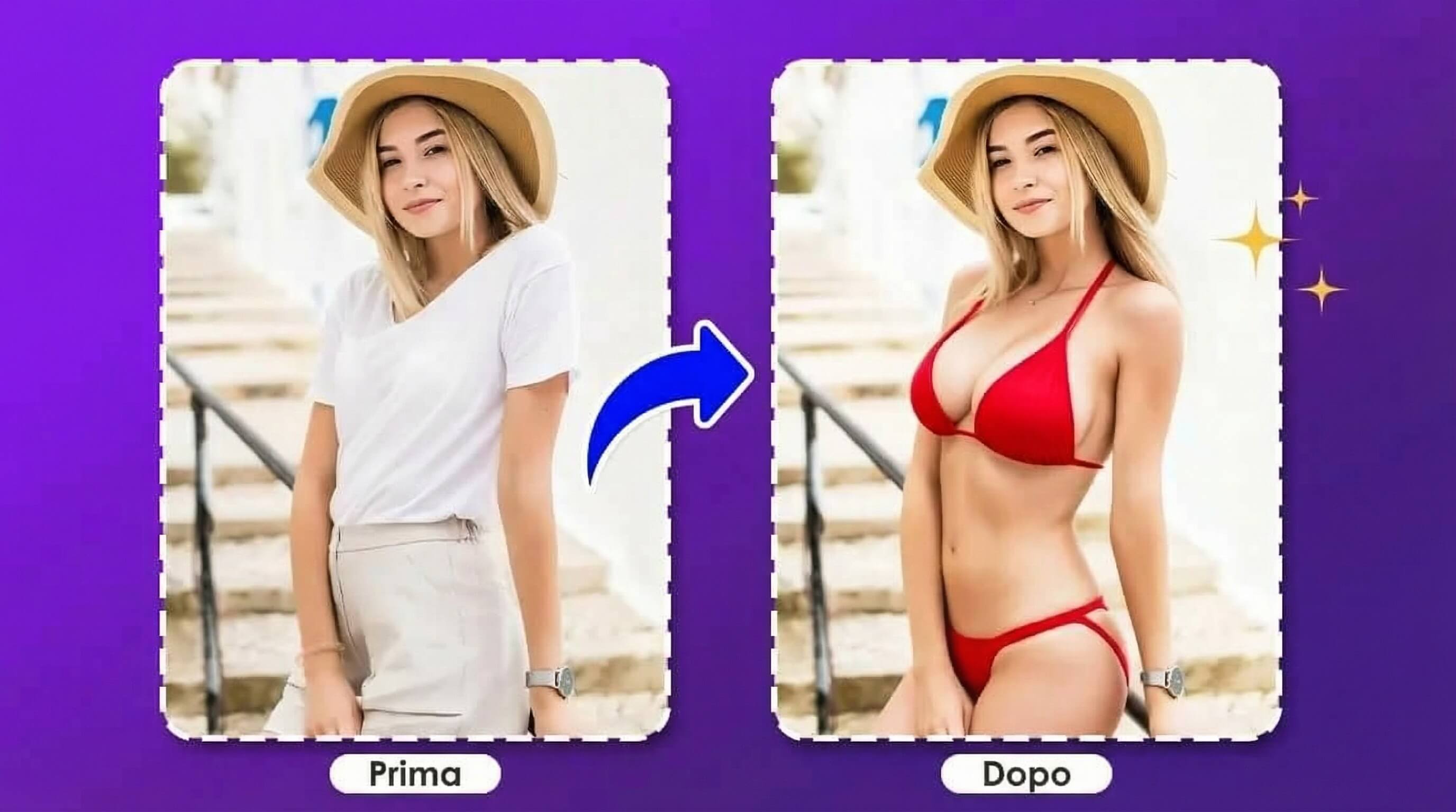 Rimuovi Vestiti AI Gratis e AI Cambio Vestiti per Fidanzata AI